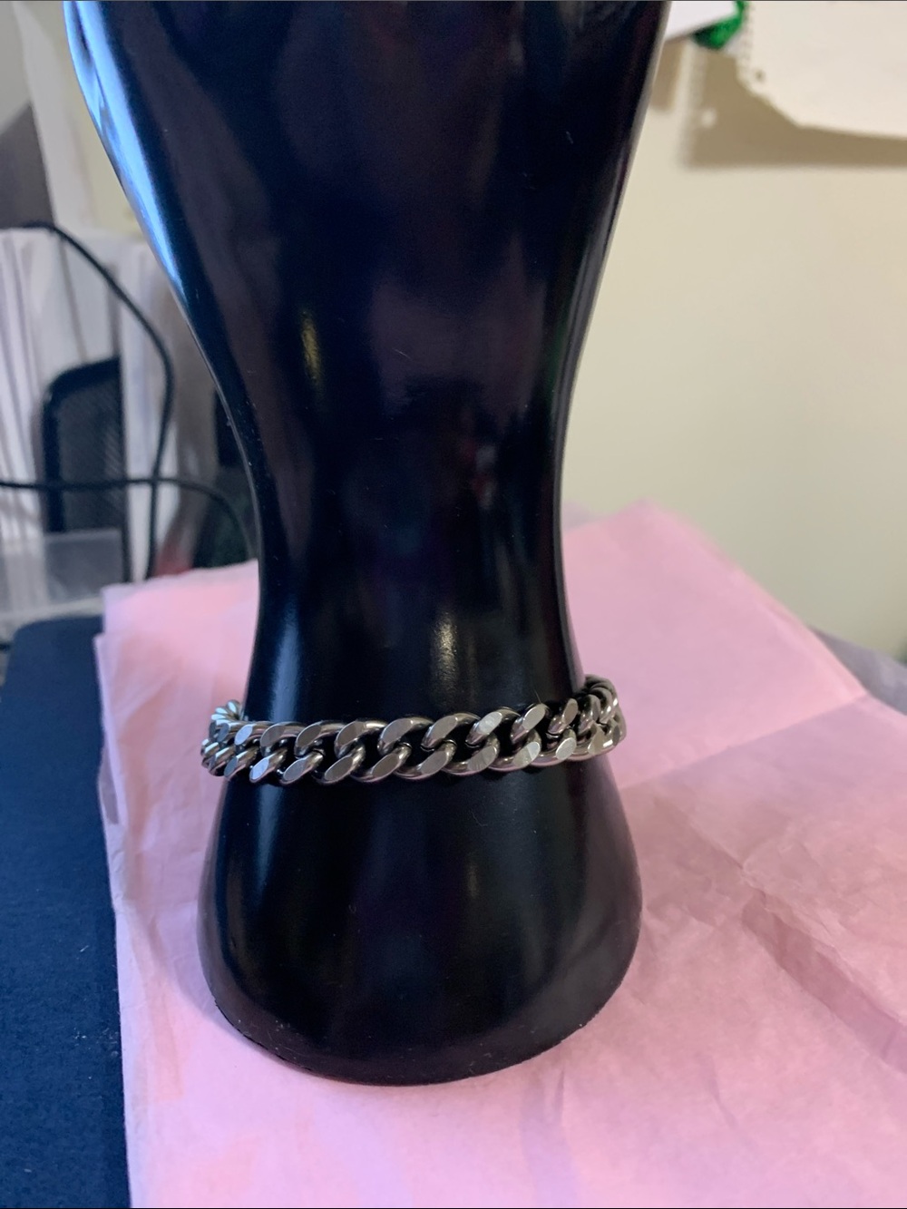 Chunky Silver Chain Bracelet